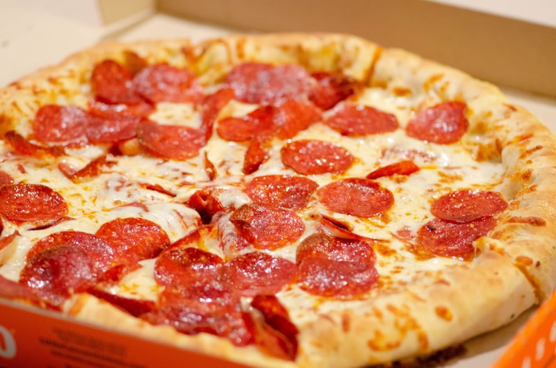 Pizza Margherita da Otto com manjericão fresco e mussarela de búfala